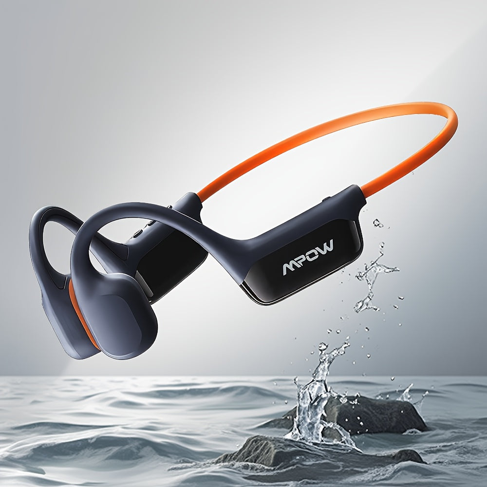 30M Wireless Waterproof Bone-Conduction MP3 Headphones - swimming – additional product view 12
