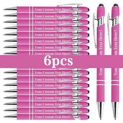 6/12/24pcs Custom Ballpoint Pens | Bulk Customization with Company Name | Party And Wedding | Office, School, Journaling And Art Multi-Use | Back to School | Mother's Day Gift | Teacher's Day Gift