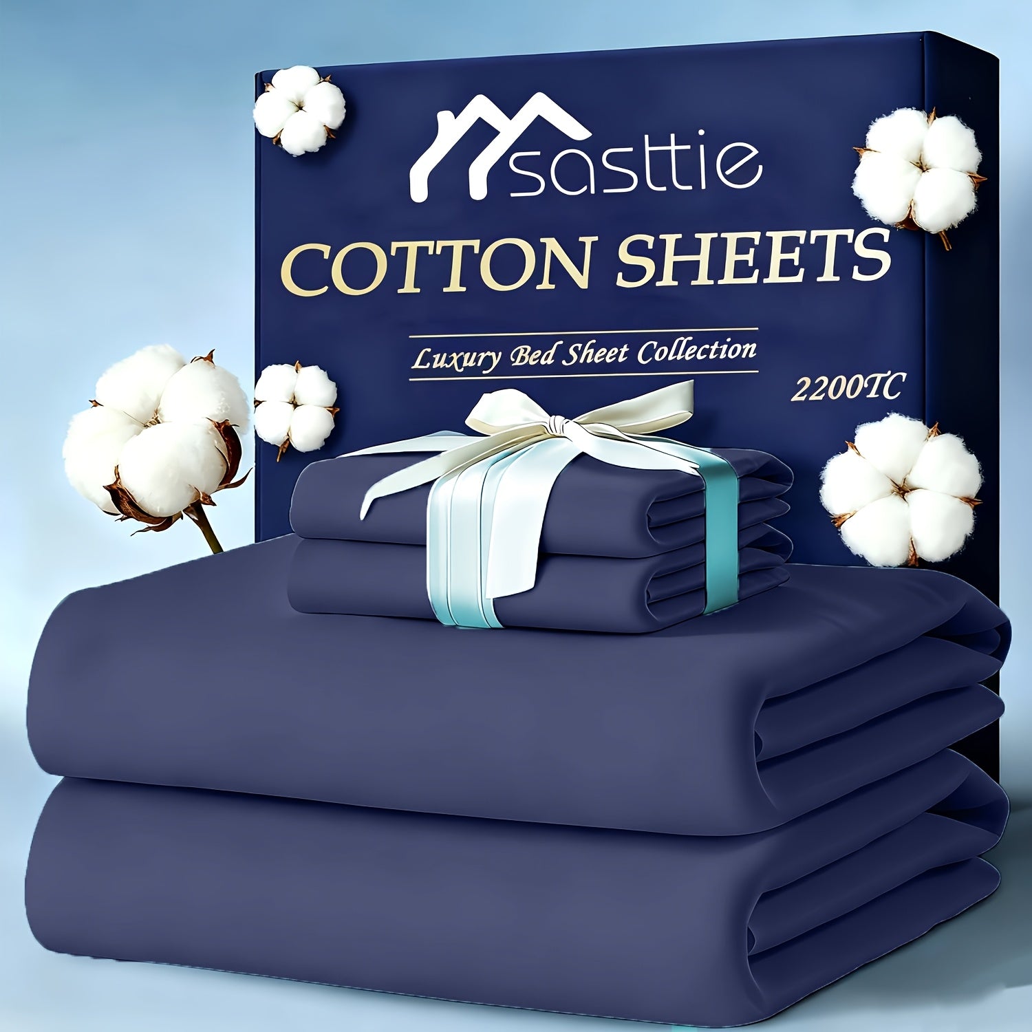 Hotel-Style Cotton Bed Sheet Set – 4pcs, 40.64cm Deep Pocket – additional product view 36