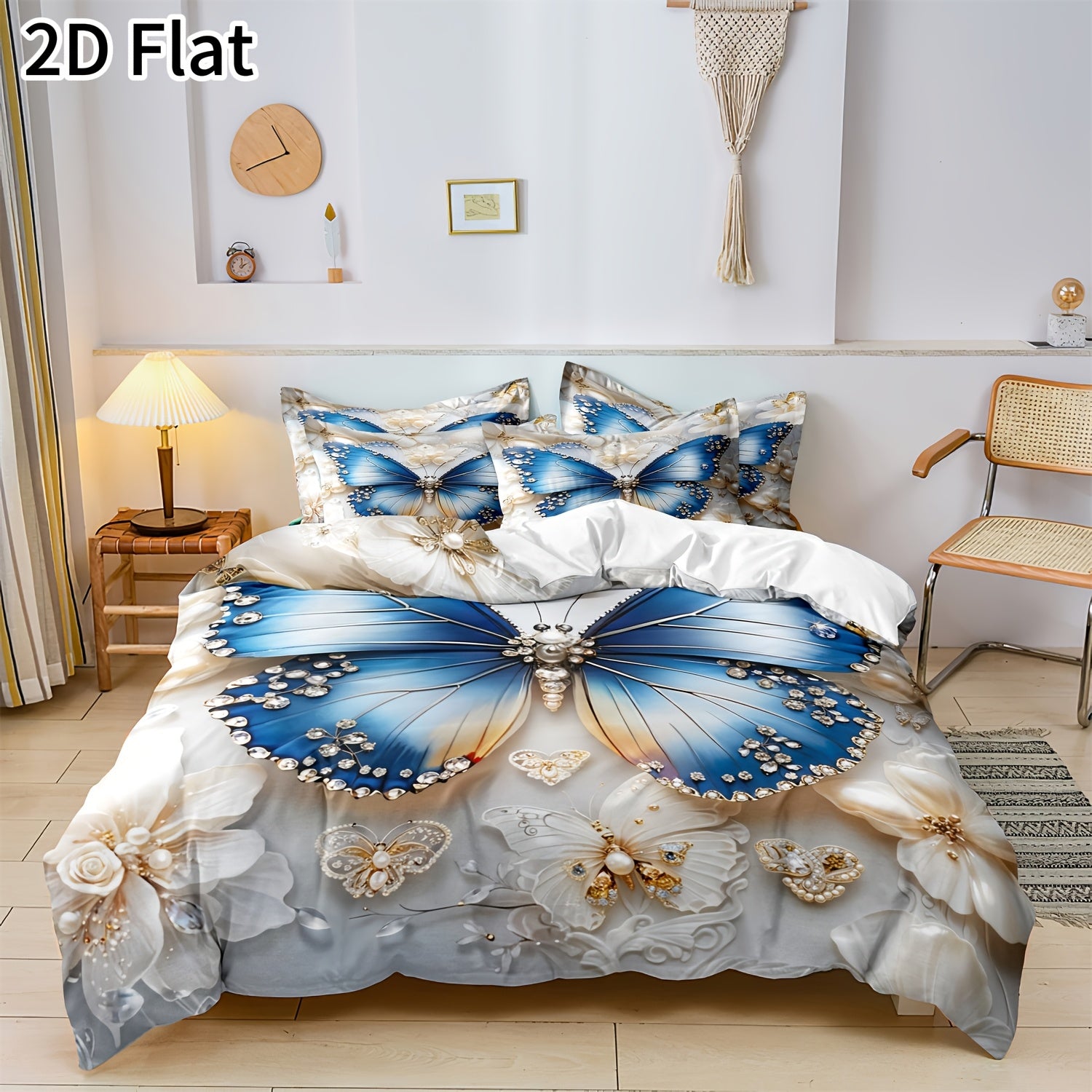 3pcs Fashion Theme Duvet Cover, Soft Comfortable Bedding, HD Printing, for Bedrooms Or Dormitory, Room Decor, 2D Flat, Queen And King Size (Includes 1 X Duvet Cover And 2 X Pillowcases, Without Core) Ideal Bedding for AU Climate