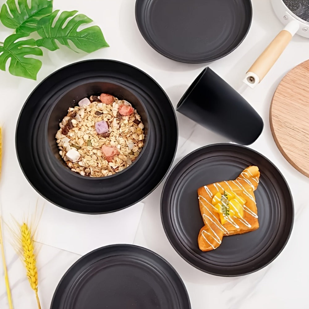 Wheat Straw Dinnerware Set detail view 8 for Australian shoppers