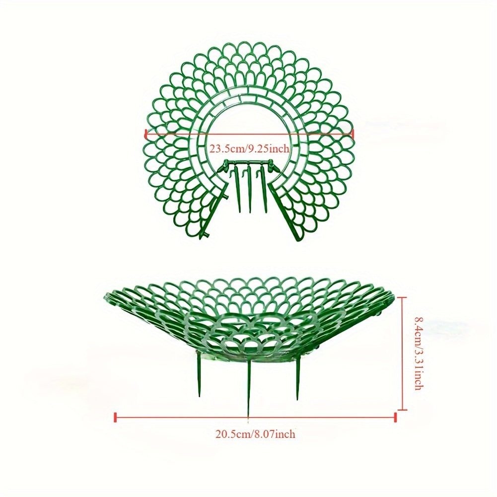 Strawberry Supports Strawberry Cage - 10/20Pcs with 3 Sturdy Legs - Weather Resistant Strawberry Protectors - Plastic Strawberry Plant Support for Keeping Clean Prevent Rotted ＆ Promote Air Circulation