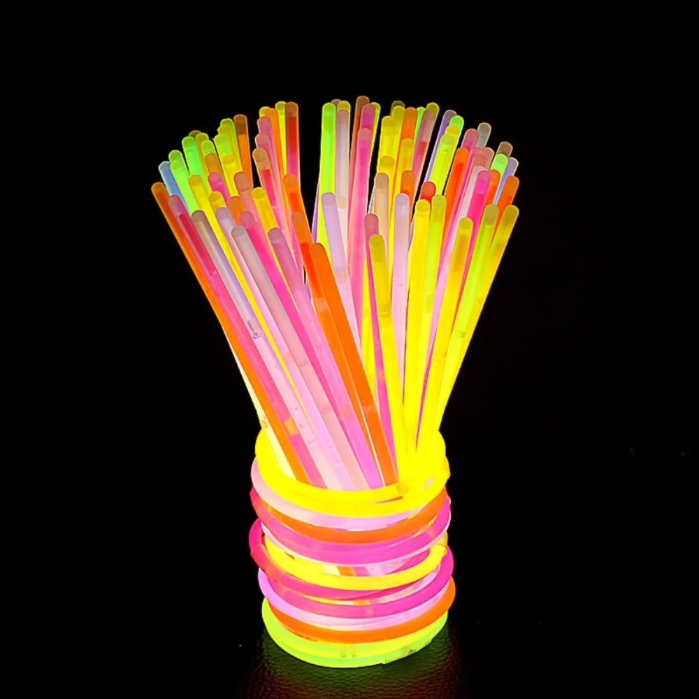 342pcs Glow Stick Party Pack - birthdays, weddings and celebrations – design and construction details