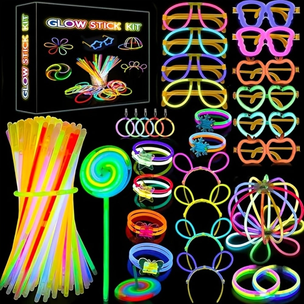 342pcs Glow Stick Party Pack - birthdays, weddings and celebrations – additional product view 11