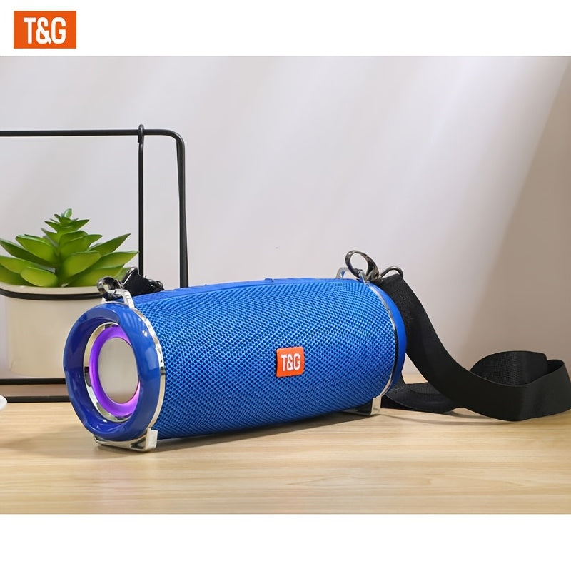 TG192 Is a Powerful Portable Wireless Speaker That Is with an IPX4 Rating. It Features Flashing LED Lights And Can Connect to Mobile Devices, Tablets, And Tvs. It Supports Direct Reading from TF Cards And USB Drives