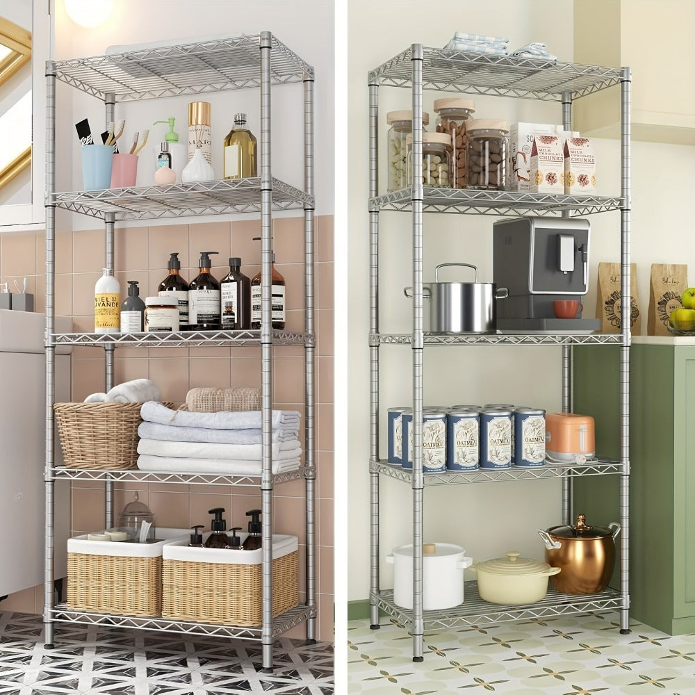 Heavy-Duty Metal Storage Shelving Unit detail view 6 for Australian shoppers