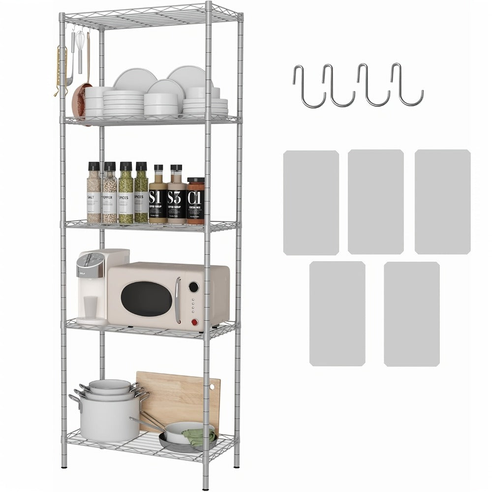 Heavy-Duty Metal Storage Shelving Unit detail view 8 for Australian shoppers