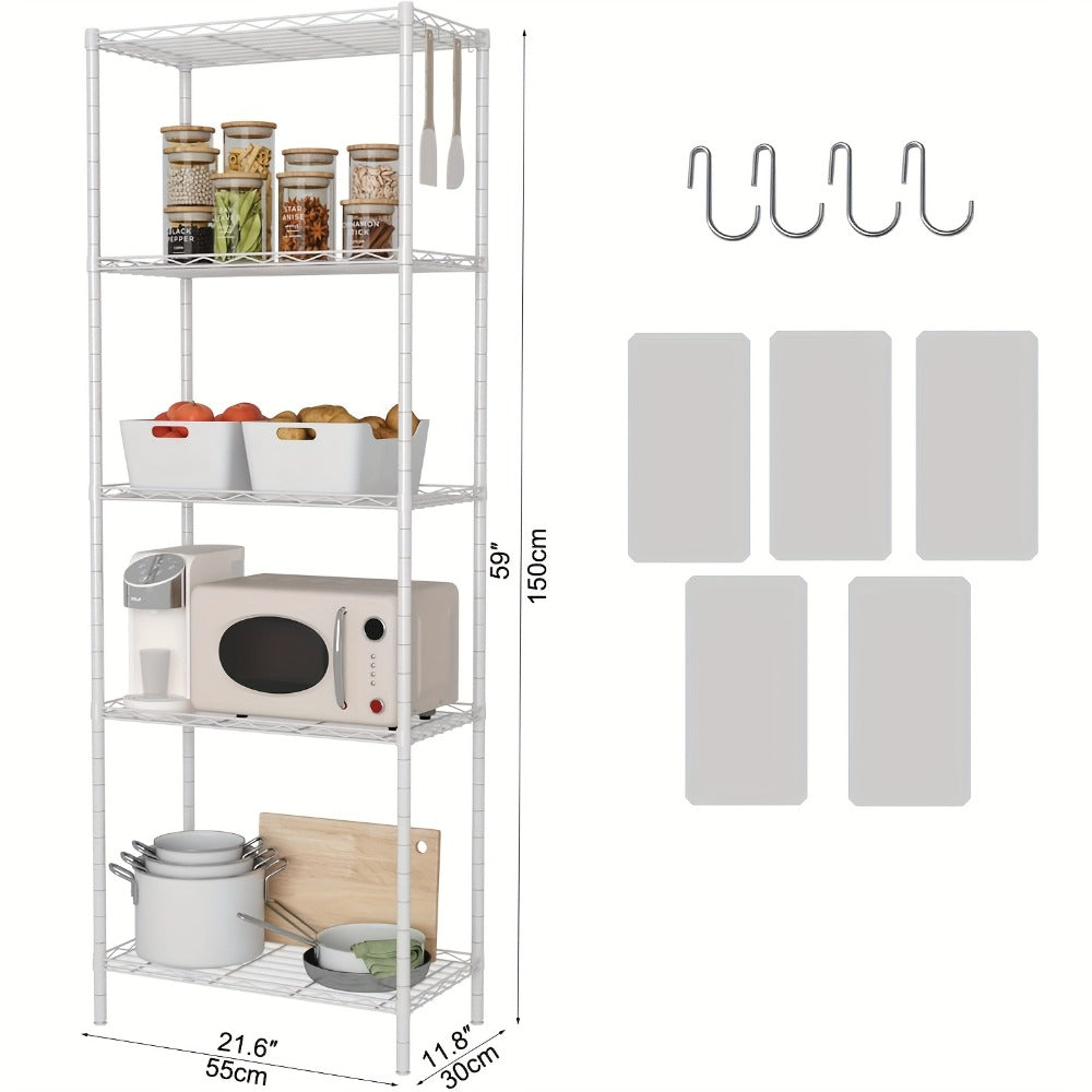 Heavy-Duty Metal Storage Shelving Unit detail view 11 for Australian shoppers