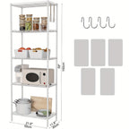 Heavy-Duty Metal Storage Shelving Unit detail view 11 for Australian shoppers