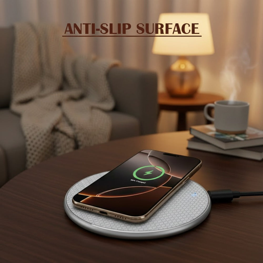 35W Fast Wireless Charging Pad - phones, earbuds and desk charging – design and construction details