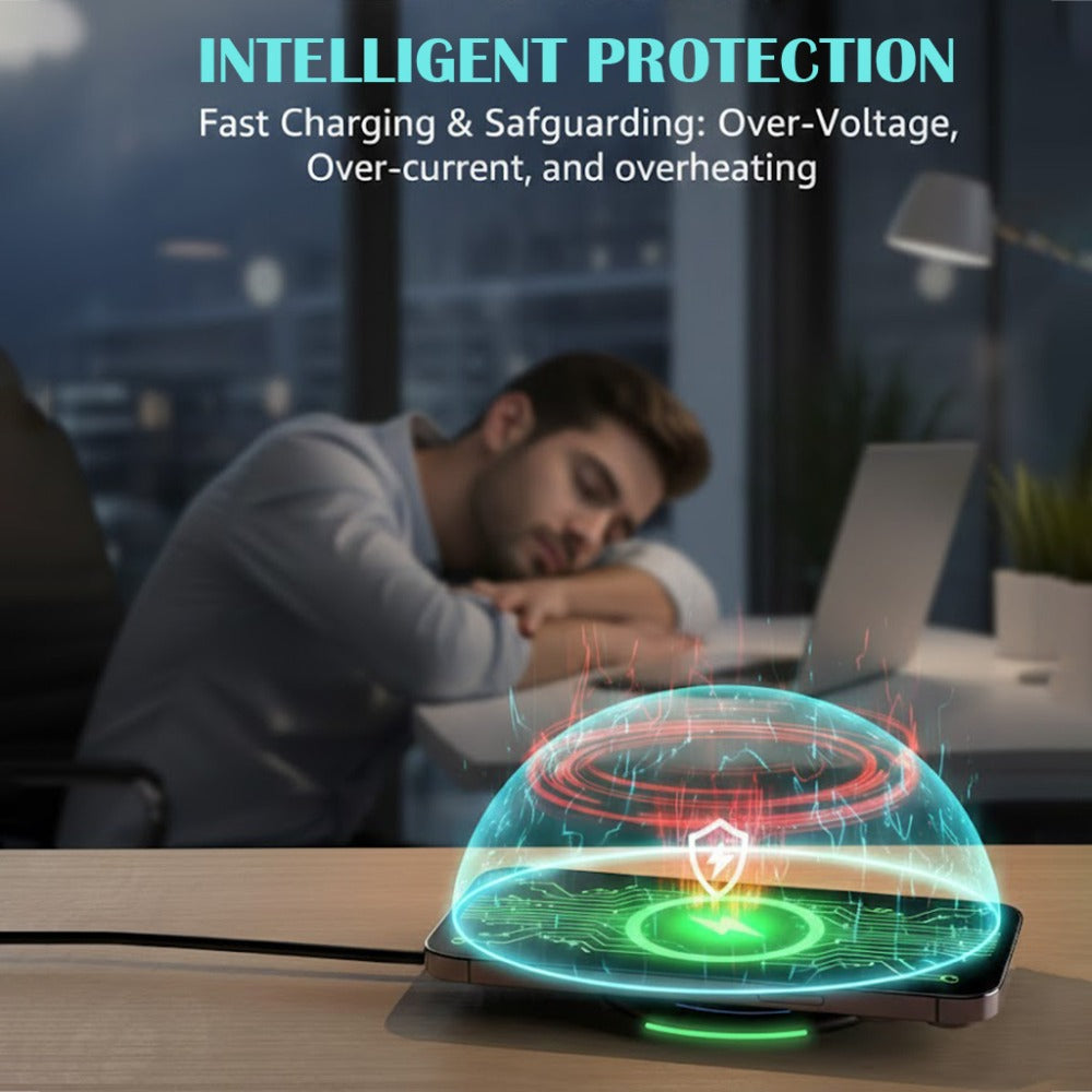 35W Fast Wireless Charging Pad - phones, earbuds and desk charging – additional product view 18