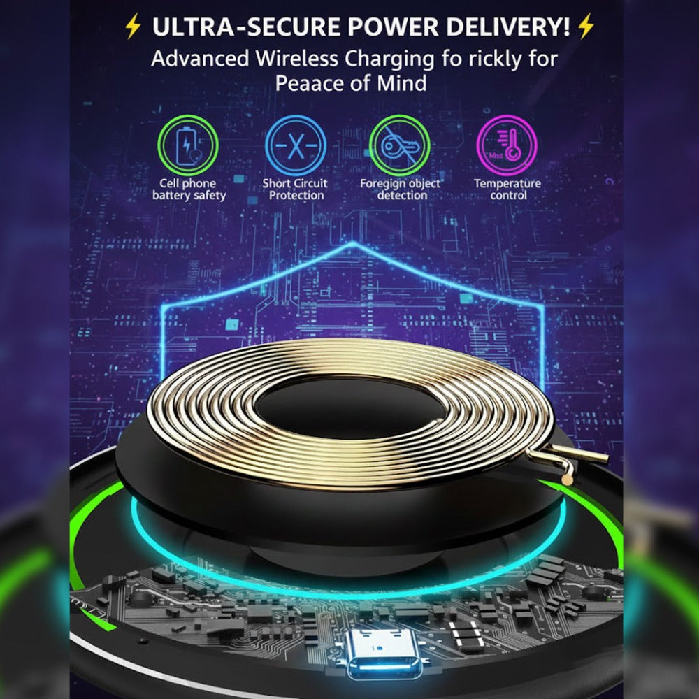 35W Fast Wireless Charging Pad - phones, earbuds and desk charging – additional product view 9