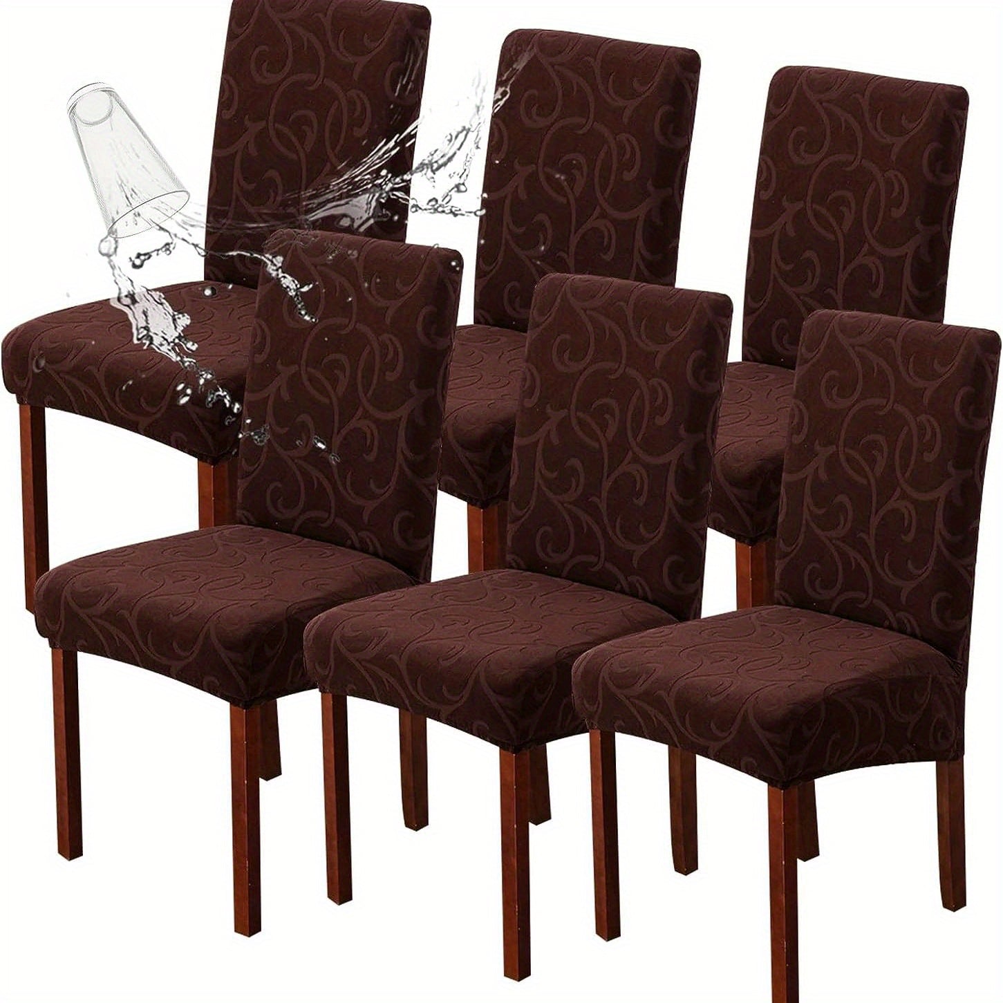 4-Piece Dining Chair Slipcover product detail 29