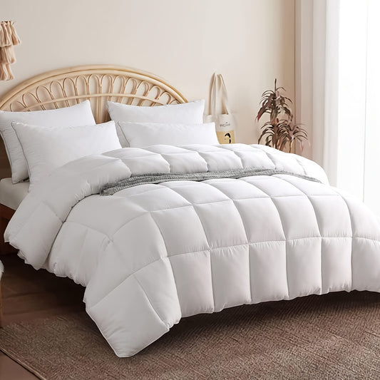 Ultra-Thick 350/500/700GSM Filling, High-Quality Comforter, Soft And Cozy, Pure Cotton Surface, Suitable for All Seasons