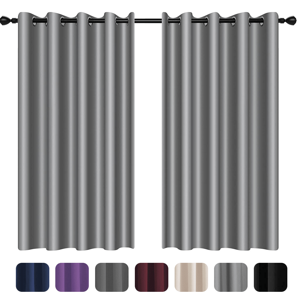 Bedroom Curtains Blackout Curtains for Living Room Window Curtains Solid Color