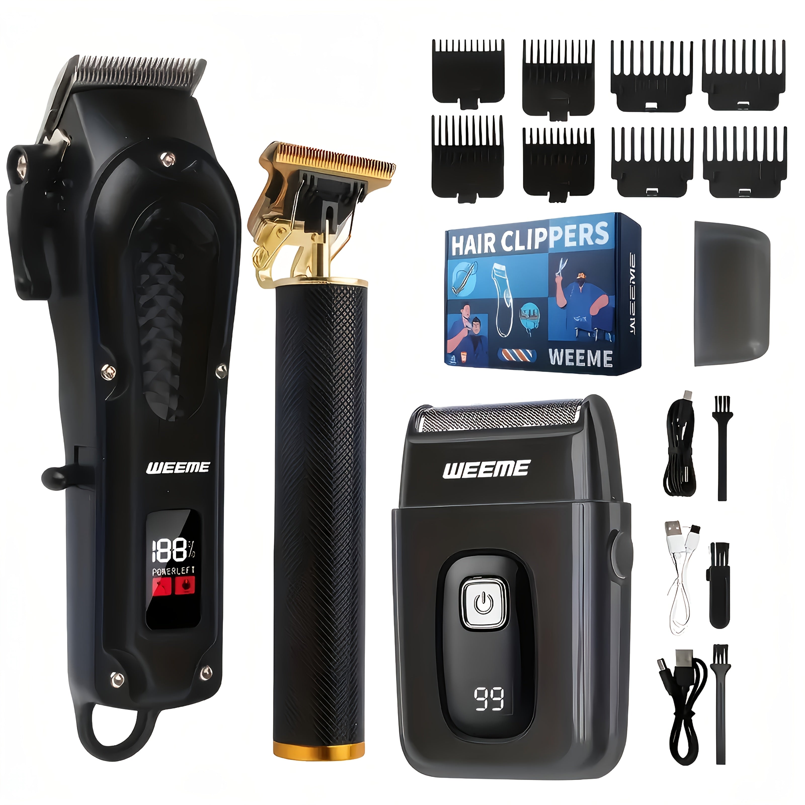 Cordless Hair Clipper Set detail view 5 for Australian shoppers