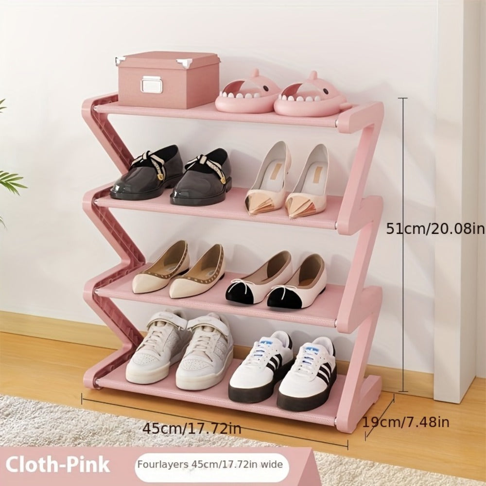 4-Tier Stackable Freestanding Storage Shelving product detail 2