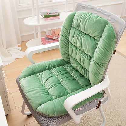 1pc, Thick And Comfortable Seat Cushion, Office Chair Cushion, Lumbar Support And Backrest Cushion for Long Sitting, Living Room Home Decoration