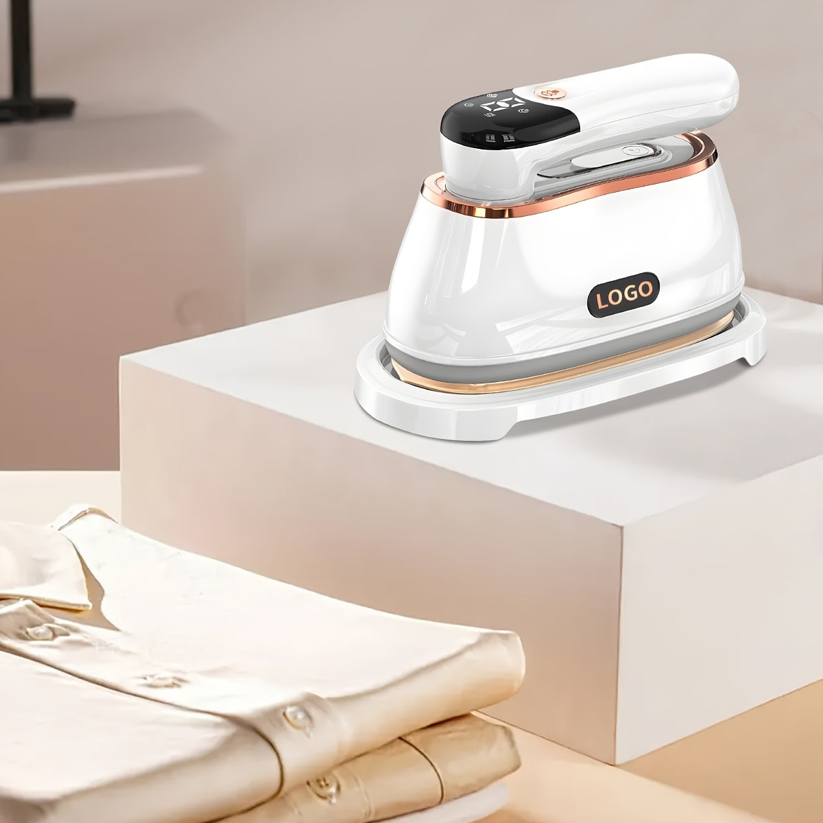 1pc of Electric Iron, Portable 3-in-1 Mini Steam Iron, Suitable for Travel - Handheld, Foldable and Rotatable, with Steam Function, Can Remove Wrinkles and Iron Clothes