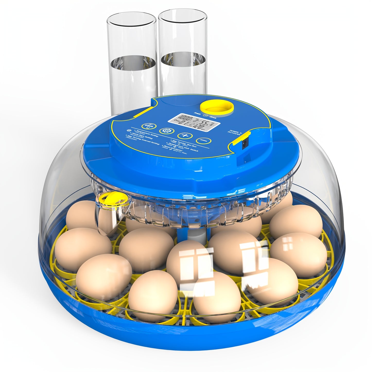 ADVWIN 18 Egg Automatic Incubator Hatching Digital Turning Poultry Hatcher Chick