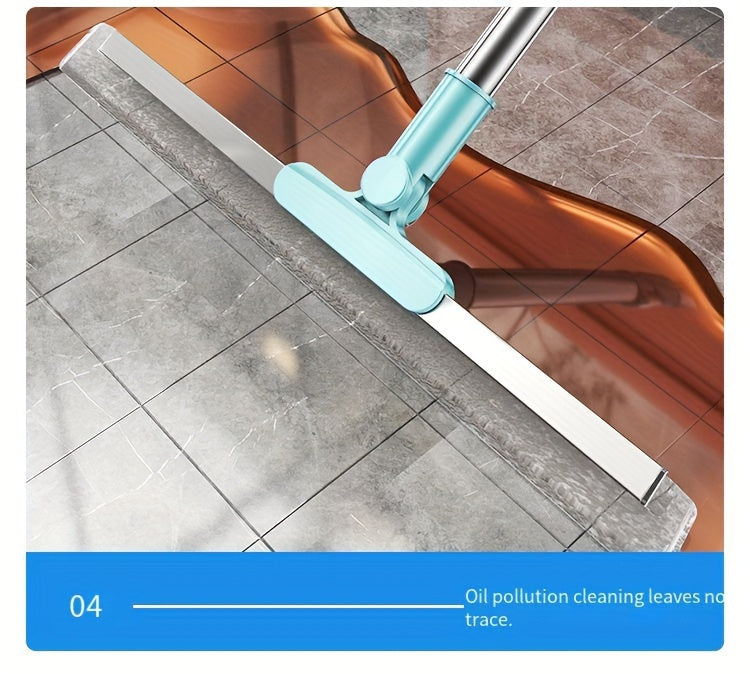 One Set Broom 50cm - Extendable Squeegee for Easy Floor Cleaning, Ideal for Bathroom & Kitchen, Pet Hair Removal, Home Essentials
