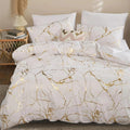AU Standard Size All Sizes Bed Quilt/Duvet/Doona Cover Set-Carrara Marble