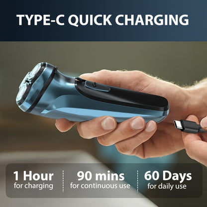 Sejoy Electric Razor Shavers for Men, with Pop-Up Trimmer, 1 Hour Fast Charging, 3D Floating Head, LCD The Best Gift for The One You Love Most Valentine'S Day Father'S Day Gifts