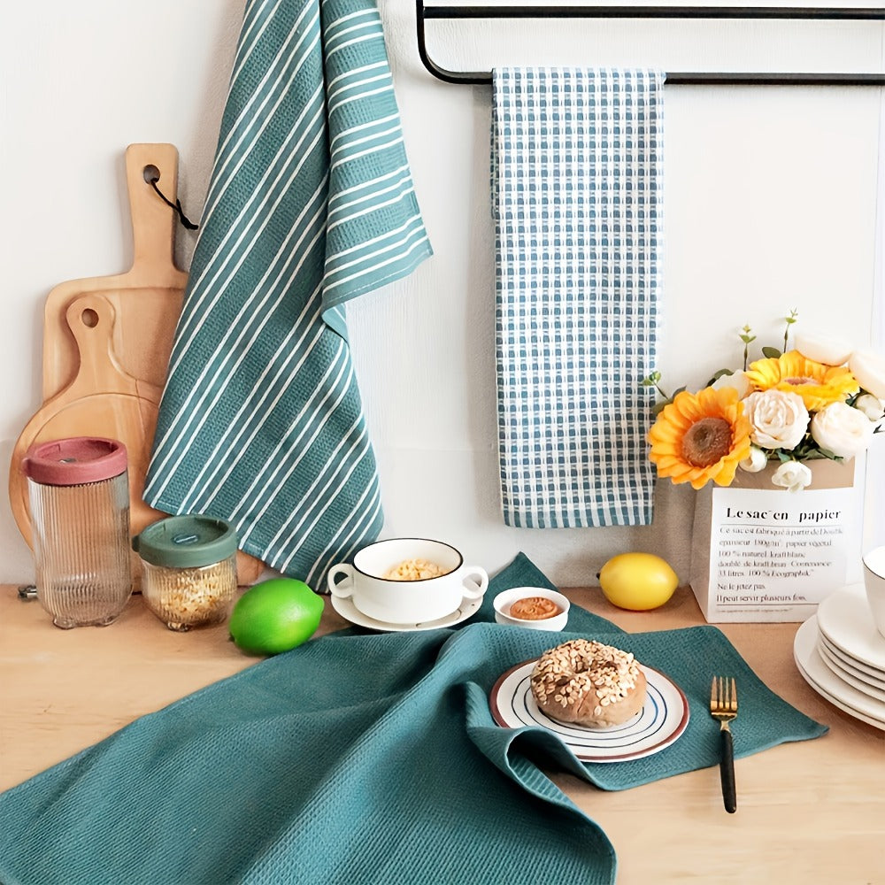 3pcs Absorbent Kitchen Tea Towel Set - cooking, baking and everyday – additional product view