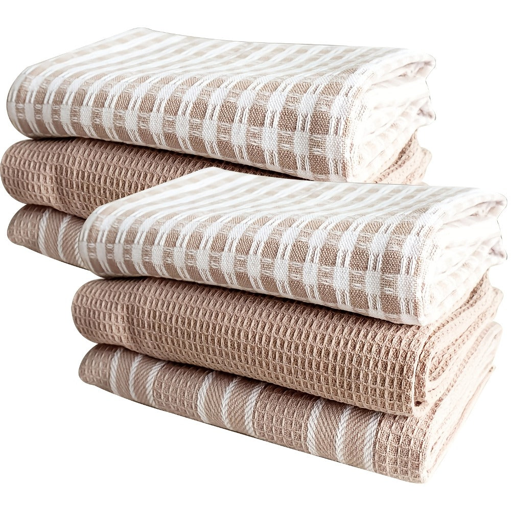 3pcs Absorbent Kitchen Tea Towel Set - cooking, baking and everyday – close-up product details