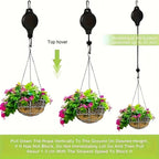 3pcs Adjustable Plant Hanger - Black for Australian Homes – additional product view