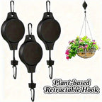 3pcs Adjustable Plant Hanger - Black for Australian Homes – main product view