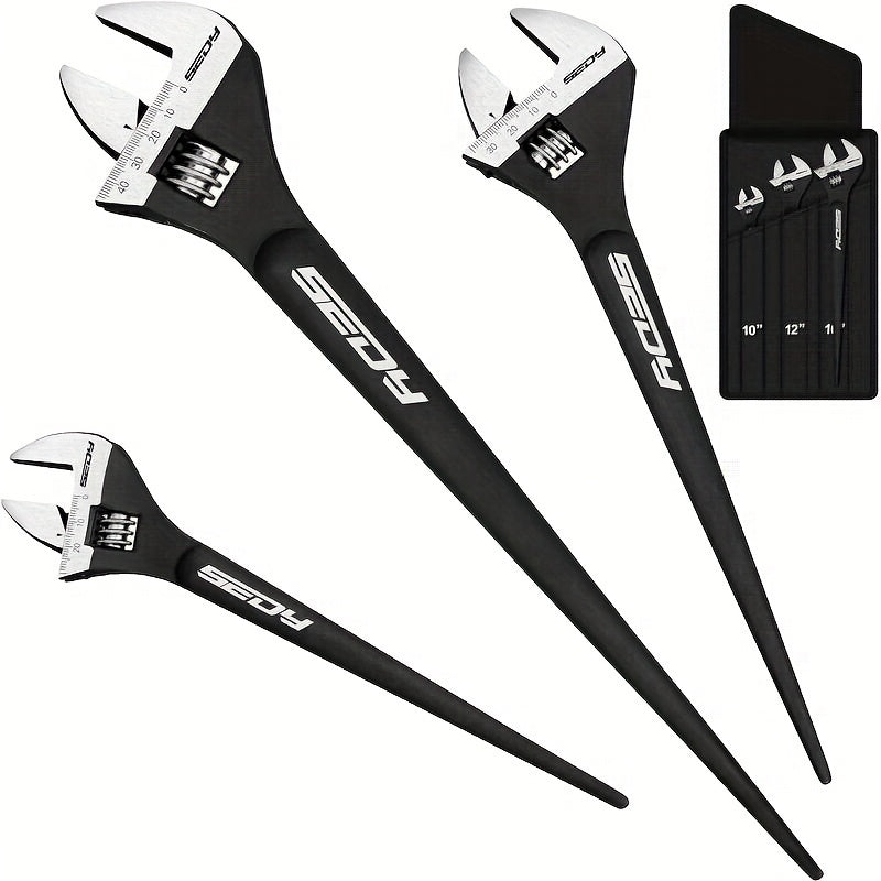 3pcs Adjustable Wrench Set product detail 11