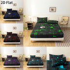 Geometric Fitted Sheet Set detail view 8 for Australian shoppers