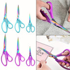 3pcs Leather Dressmaking Scissors Set - fabric, leather and sewing – alternate product view