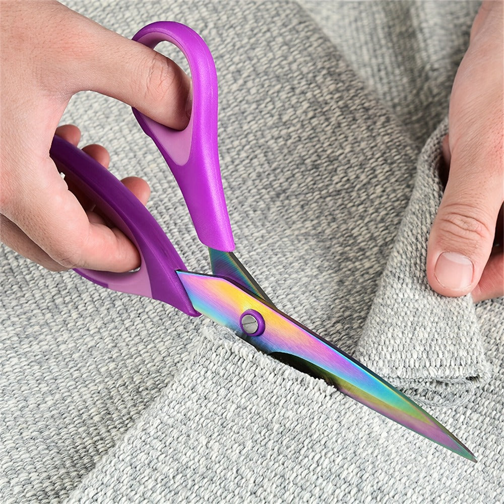 3pcs Leather Dressmaking Scissors Set - fabric, leather and sewing – product detail angle