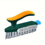 3pcs Portable Crevice and Floor Scrub Brush Set - bathroom, kitchen – product detail angle