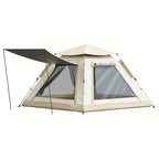 4–5 Person Pop-Up Camping Tent – 240cm Family Shelter – close-up product details