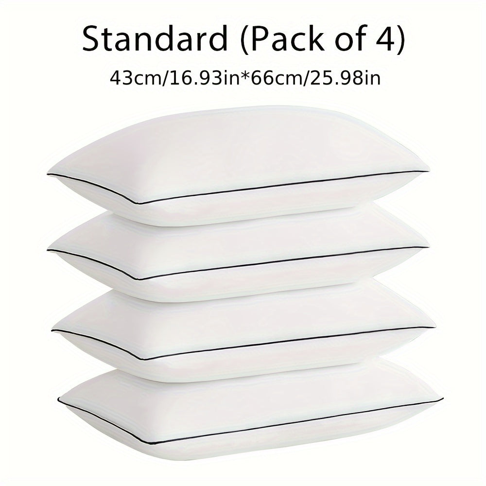 4 Pack Bamboo Luxury Hotel Pillow Set - bedrooms and guest rooms – additional product view 21