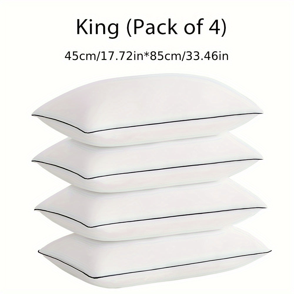 4 Pack Bamboo Luxury Hotel Pillow Set - bedrooms and guest rooms – additional product view 23