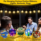 4 Pack Outdoor String Light Poles - 3.35 meter – design and construction details