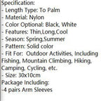 4 Pairs Cooling Sports Arm Sleeves product detail 13