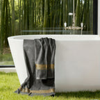 4-Piece Bamboo Cotton Bath Towel Set product detail 5