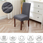 4-Piece Dining Chair Slipcover product detail 8