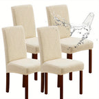 4-Piece Dining Chair Slipcover product detail 7