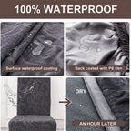 4-Piece Dining Chair Slipcover product detail 4