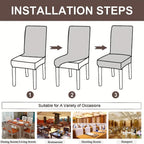 4-Piece Dining Chair Slipcover product detail 12
