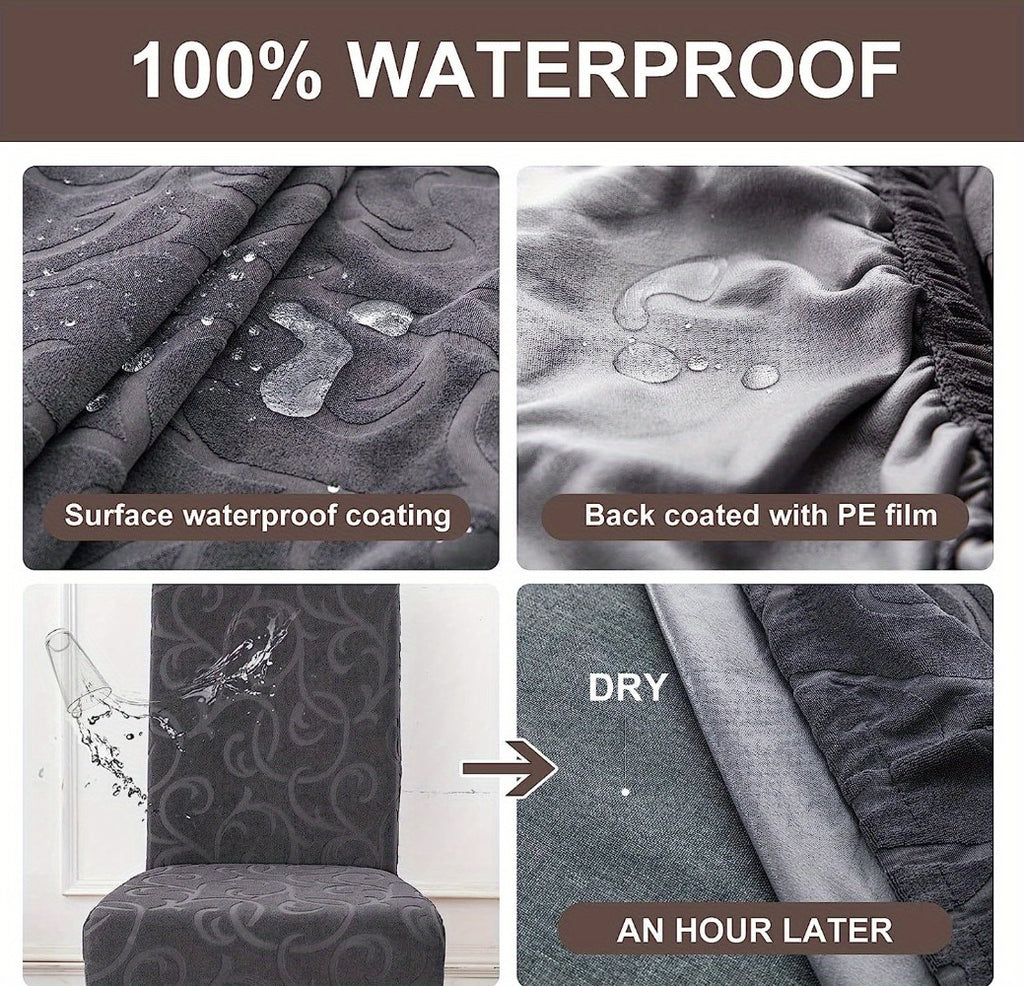 4-Piece Dining Chair Slipcover product detail 21