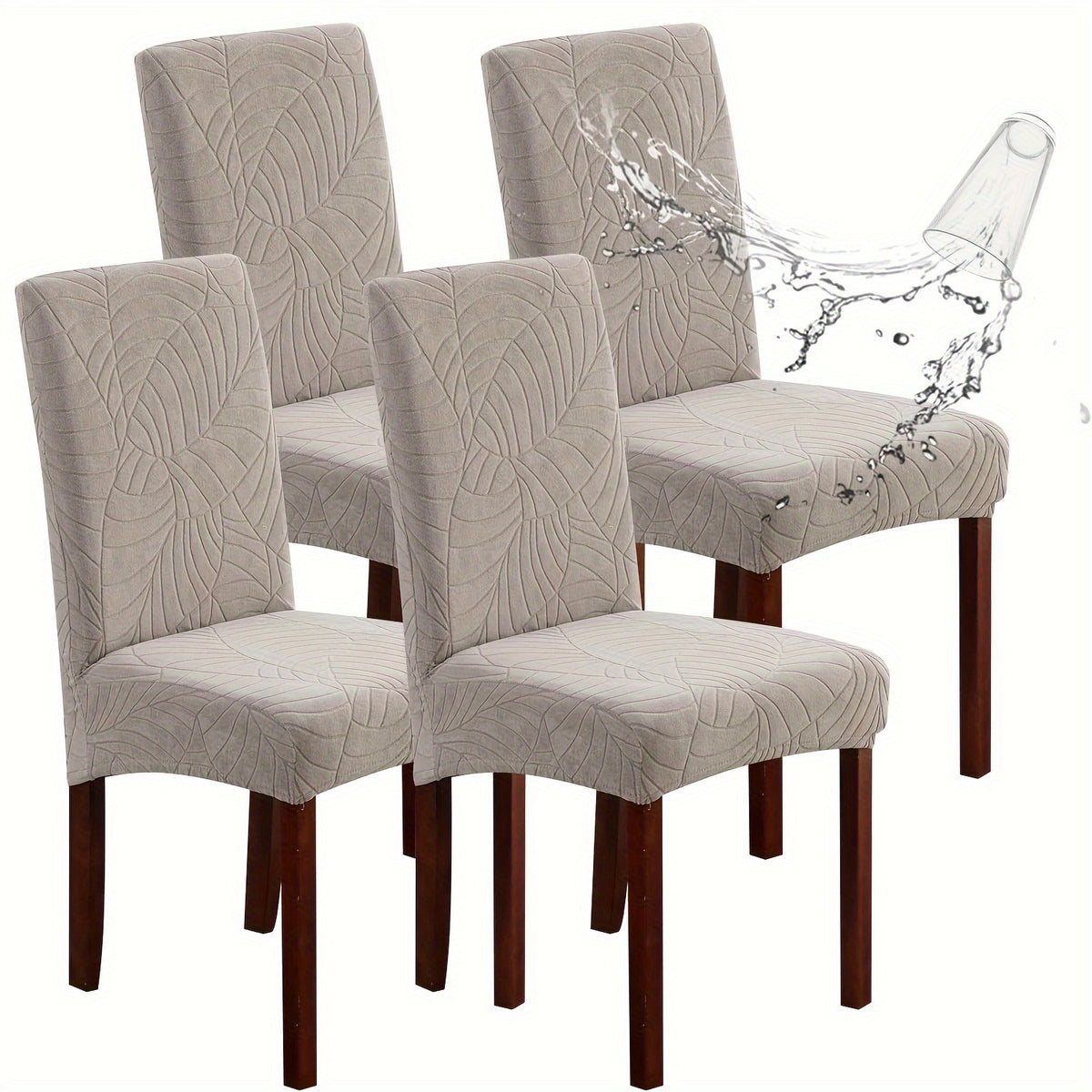 4-Piece Dining Chair Slipcover product detail 26
