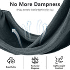 4-Piece Machine Washable Cotton Bath Towel Set product detail 7