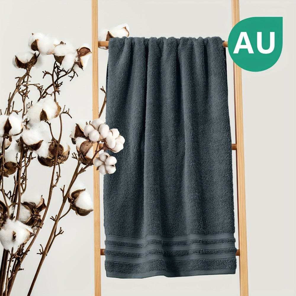 4-Piece Machine Washable Cotton Bath Towel Set product detail 13